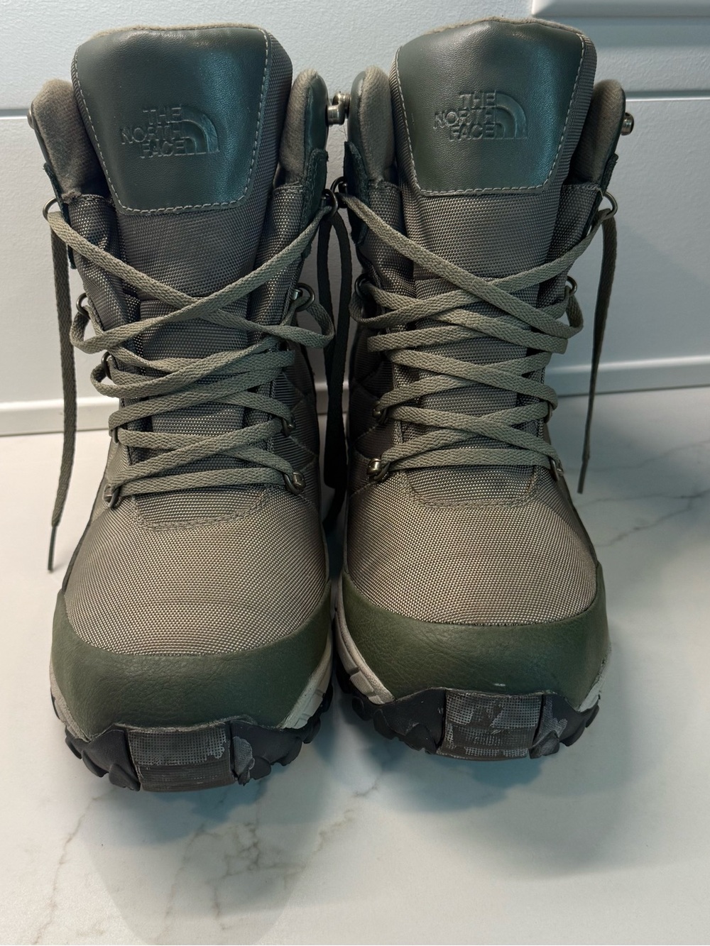 The North Face Men's Olive Green Tactical Hiking Boots
